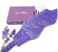 Weighted Lavender Eye Mask for Sleeping, Yoga, Dry Eyes, Headache, Migraine Relief - Great Relaxation Gifts for Mom, Dad, Women, Men - Aromatherapy Lavender Eye Pillow Gift