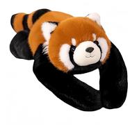 Weighted Panda Plush for Adults with Poseable Arms - Deep Pressure Therapy for Anxiety Relief & Sleep Support, Huggable Sensory Stuffed Animal, 3 Sizes, Soft Calming Pillow Gift (raccoon, 11.8in)