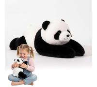 Weighted Plush Animals for Kids & Adults - Panda Teddy Bear Dinosaur Stuffed Toys, Hugging Pillow for Anxiety Relief & Sleep Support Giant panda 65cm