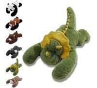Weighted Plush Animals, Hugging Pillow for Anxiety Relief & Sleep Support, Cute Soft Plush Toy Pillow, Weighted Animals for Adults (Dinosaur 65CM)
