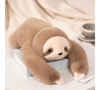 Weighted Plush Sloth Panda Stuffed Animal - Super Soft Cuddly Toy for Anxiety Relief, 45cm Prone Position