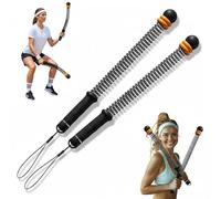 Weighted Ropeless Battle Ropes (2-Pack),Portable Cordless Battle Ropes for Home Gym,arm Exerciser Rope,Workout Rope for Strength Building,Low-Impact Aerobic Training and HIIT