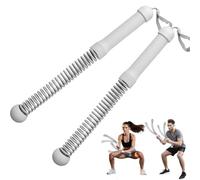 Weighted Ropeless Battle Ropes,Battle Ropes for Home Workout,Men Women Arm Exerciser for Indoor Outdoor Home Gym Office Strength Workout (Grey)