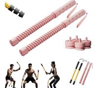 Weighted Ropeless Battle Ropes, Battle Ropes for Home Workout, Portable Weighted Workout Rope, Versatile Exercise Equipment,Arm Exerciser for Indoor Home Gym Office Strength Workouts