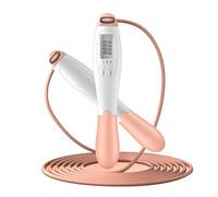 Weighted Skipping Rope With Precisions Counter Digital Counting Removable Jump Rope For Adult Indoor Outdoor Exercise Steel Wire Skip Rope