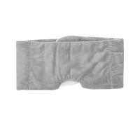 Weighted Sleep Eye Cover - Breathable Total Blackout Polyester Eyeshade, Adjustable Comfort Night Blindfold, Soft Pressure Relieving Relaxation | Quiet Resting Gear for Plane Road Trips Meditation