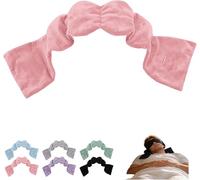 Weighted Sleep mask with Beads and Cotton Blackout Material relieves Eye Fatigue and Promotes deep Sleep. Reversible.