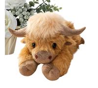 Weighted Stuffed Cow Pillow 45 * 18 * 15 Cm | Cow Plush Toy | Cartoon Soft Cows Dolll | for Playroom Living Room Bedroom Couch Bed Children Kids Boys Girls Teens Adults