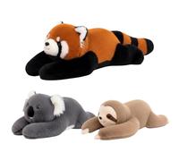 Weighted ŢeddyBear - Plush Pillow Toy | Weighted Hug Animal Relaxation Toy,Panda ŢeddyBear Dinosaur Stuffed Toys,weighteds Animals,Soft Huggable Pillow Collectors For Adults,Friends Teens Gift