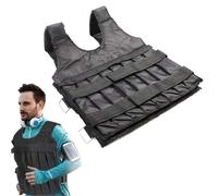 Weighted Vest, 15kg/20kg/50kg Adjustable Vest Weight Exercise Weight Loading Cloth Strength Training, for Running, Training Workout, Jogging, Walking