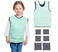 Weighted Vest for Kids | Provide Deep Pressure Comfort | ADHD Tools for Kids | Autism Sensory Clothing | Adjustable Weighted Vest | Weighted Compression Vest for Kids | Ensure a Secure Feeling