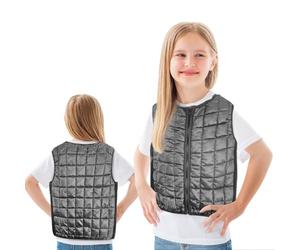 Weighted Vest for Kids with Sensory Issues, Provide Deep Pressure Comfort, Weighted Compression Vest for Children with Autism, ADHD, SPD, Sensory Overload, Ensure a Secure Feeling (Black, S-2lbs)