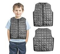 Weighted Vest for Kids with Sensory Issues, Sensory Compression Vest for Children with Processing Disorders and Calming (Large-4lbs)