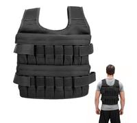 Weighted Vest for Men Women, Without Counterweight, 35KG Adjustable Weighted Vest Workout, Body Weighted Jacket, Sandbag Vest Breathable Washable for Running Walking Strength Jogging Cardio