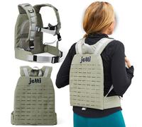 Weighted Vest for Women & Men - 7lb Adjustable Weighted Vest for Walking, Running & Workouts - Evenly Distributed Weight for Comfort & Performance, Includes Carry Pack & Starter Plate (Grey)