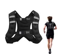 Weighted Vest for Womenv,Convenient Pocket,Running Weight Vest with Reflective Stripe for Men, Women Workout, Strength Training, Running, Walking, Jogging, Cardio, Weighted Workout