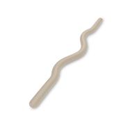 Weighted Workout Bar, 15LB Strength Training Bars,Soft Silicone Surface with Solid Steel Exercise Bar Barbell for Yoga,Pilates,Body Toning,and Strength Training (Khaki, small)