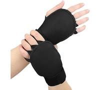 Weighted Wrist Guards for Boxing & MMA Training - Adjustable 5-Strap Stabilized Punching Gloves, Sweat-Resistant