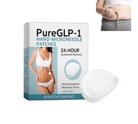 Weightless GLP-1 Patches,SMGT-GLP-1 Nano Patch Micro Needle Plasters GLP1 Weight Loss Patches GLP-1 Patches Slimming Patchs for Weight Loss GLP-1 Patchs,Natural Ingredients Patch,Gentle Soothing (1)