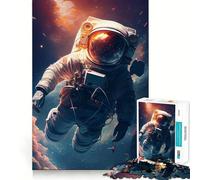 Weightless Wonder Jigsaw Puzzle 1000 Pieces Cognitive Fun Play High Precision Die Cut Unique Gift for Stress Relief (38x26cm)