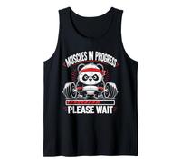 Weightlifter Muscles Progress Please Wait Weight Training Tank Top