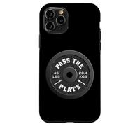 Weightlifter Pass The Plate Gym Workout Heavy Weight Lifting Case for iPhone 11 Pro