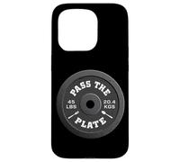 Weightlifter Pass The Plate Gym Workout Heavy Weight Lifting Case for iPhone 15 Pro