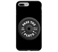 Weightlifter Pass The Plate Gym Workout Heavy Weight Lifting Case for iPhone 7 Plus/8 Plus