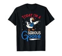 Weightlifter Today I'm A SERIOUS Duck Funny Weight Training T-Shirt