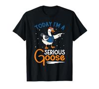 Weightlifter Today I'm A SERIOUS Duck Funny Weight Training T-Shirt