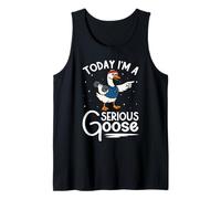 Weightlifter Today I'm A SERIOUS Duck Funny Weight Training Tank Top