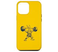 Weightlifting and Bodybuilding Rabbit Vintage Design Case for iPhone 12 Pro Max