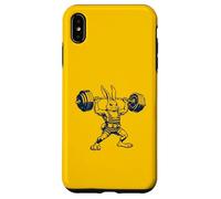Weightlifting and Bodybuilding Rabbit Vintage Design Case for iPhone XS Max