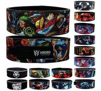 Weightlifting Belt for Powerlifting and Bodybuilding, Leather Construction, Lower Back Support (G, L)