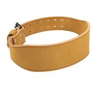 Weightlifting Belt with Steel Buckle & Cow Leather | Adjustable Training Belt for Squats/Pull Ups/Deadlifts | Spine Support & Core Stabilization | Breathable Waist Protector
