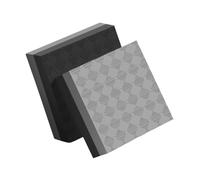 Weightlifting Crash Drop Pads (2-Pack) - 12x12x4 Inch Nonslip Silence Mats for Deadlift & Barbell Floor Protection- Black Gray 40x33x4cm