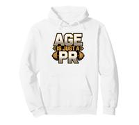 Weightlifting Grandma Age Just Personal Record Gym Pr Pullover Hoodie