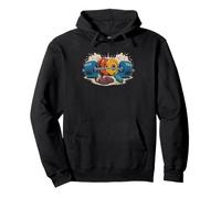 Weightlifting Grandma Identity Badge Crest Sport Pullover Hoodie