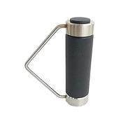 Weightlifting Gripper, Rotating Deadlift Handle, Arm Wrestling Exercise Handle, Pull Down Rowing Handle, Rotate Anti-slip Wrist Grip, Solid Steel, 2.3Inch Diameter, for Fitness Gym Biceps Back Abs