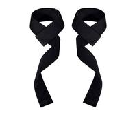Weightlifting Hard Pulling Fitness Booster Band Wristbands Weight Lifting Gym Straps(Noir)