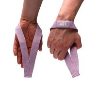 Weightlifting House Wrist Straps for Olympic Weight Lifting, Bodybuilding, Snatch, Pulls and Deadlifts. Weight Lifting Workout Wraps for Men & Women (Lilac)