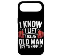 Weightlifting I Know I Lift Like An Old Man Try To Keep Up Case for iPhone Air