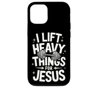 Weightlifting I Lift Heavy Things For Jesus Case for iPhone 12/12 Pro