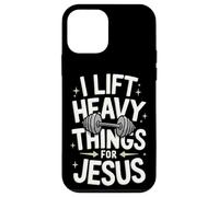 Weightlifting I Lift Heavy Things For Jesus Case for iPhone 12 mini
