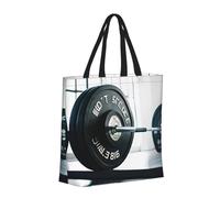 Weightlifting Sports Basic Models Tote Bag With Zipper With Inner Pockets,Laptop Work Tote Bag For Sport,Travel