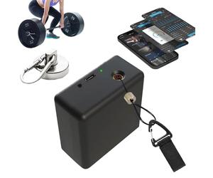 Weightlifting Tracker, Vertical Jump Tester, APP Control, Real-Time Data Tracking, Voice Tips, 50 Hours Battery Life