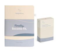 Weightlifting Transformation Journal and Elevate Exercise Cards. Complete Gym Fitness System. #1 Workout Journal/Workout Planner for Women & Men. Workout Log Book/Fitness Journal