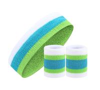 Weightlifting Wrist Sweatband Fitness Training Headband Wrist Band Straps Gym Brace Wristbands Sweatband Sets Headbands Wristband Sets