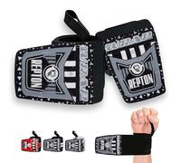 Weightlifting Wrist Wraps - Lifting Straps with Thumb Loops - Wrist Support - Men & Women Weight Lifting Crossfit Powerlifting (Black, 18, Inches, 18, Inches, 3, Inches, 3, Inches, 3, Millimetres)