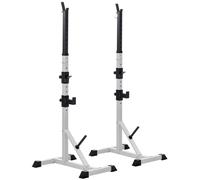 Weights Bar Barbell Rack Squat Stand Adjustable Portable Weight Lifting Suitable For Home Gym Training Work Out